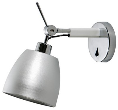 Azzardo Zyta wall xs alu/alu kinkiet 1x60W E27 aluminium żarówka/żarówki LED gratis pytaj o rabat!