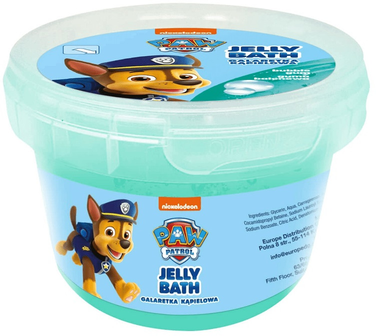 Фото - Плавки / купальник Paw Patrol Psi Patrol Jelly Bath Guma Balonowa 100g galaretka kąpielowa 