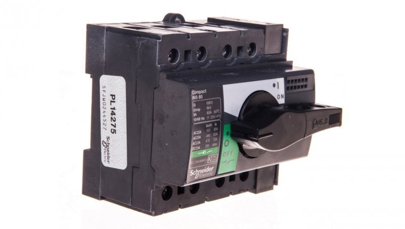 Schneider Electric Rozłącznik izolacyjny 4P 80A INS80 28905 28905