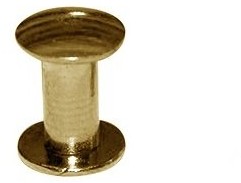 PielegnacjaObuwia Nity skręcane Śrubka 7mm Złoty 096037(1)