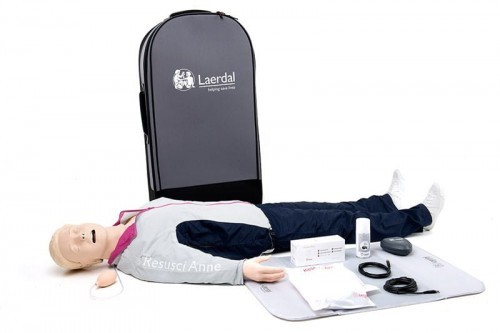 Resusci Anne QCPR AW Head Full Body Rechargeable (waliza na kółkach) 172-01260