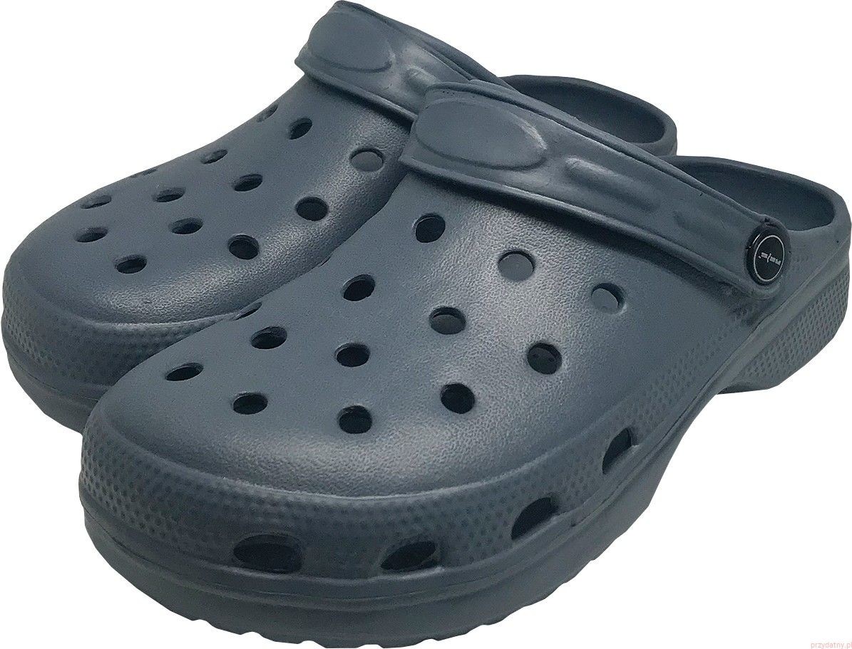 Reis KLAPKI KROKSY SANDAŁY BUTY CHODAKI EVA SZARE r.45 RAWBCDOTSS45