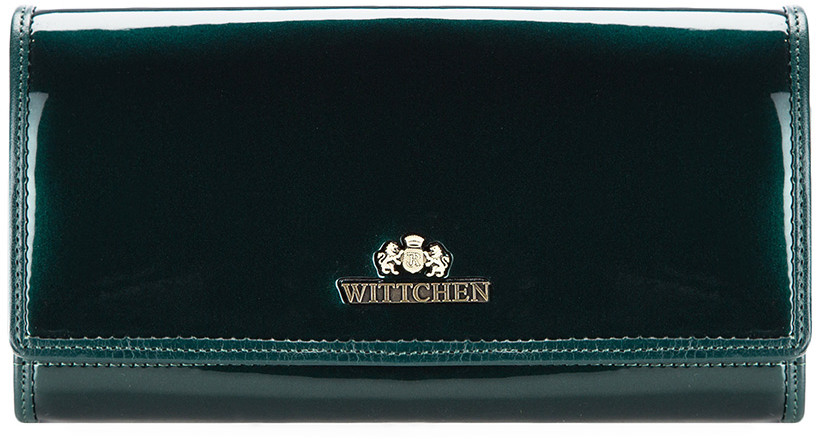 Wittchen 25-1-052-0 Portfel ciemny zielony