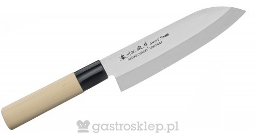 Satake Satake MV Natural Nóż Santoku 17 cm