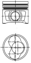 KOLBENSCHMIDT Tłok KOLBENSCHMIDT 40408620