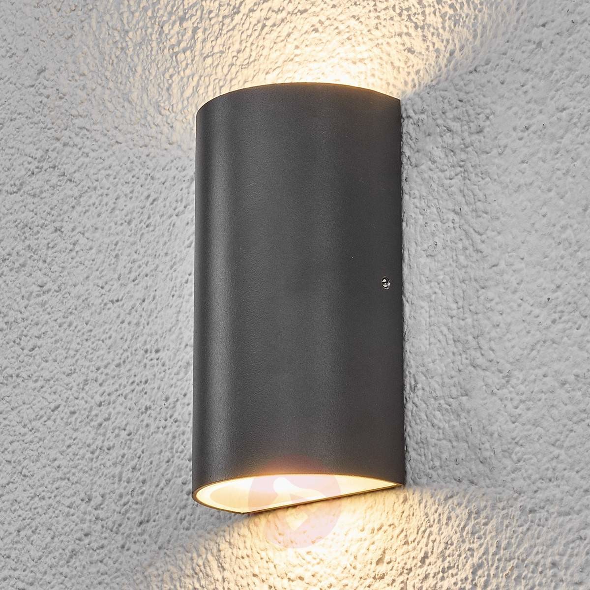 Lampenwelt Lampa zewnętrzna LED WEERD