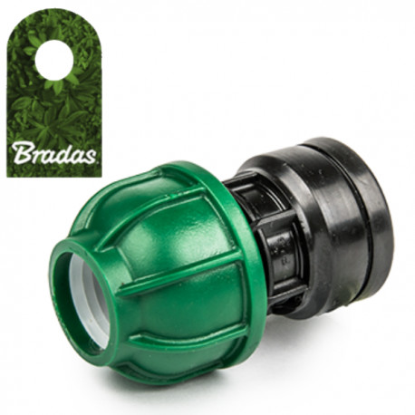 BRADAS MW Power Łącznik do rur PE 25mm GZ 3/4