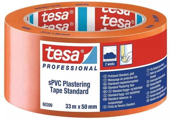 Tesa 60399 Plastering Tape 33 m x 50 mm 60399-00001-01