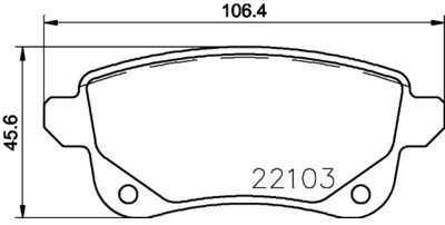 HELLA PAGID - Pagid GmbH) PAGID - Pagid GmbH) 8DB 355 023-211 8DB 355 023-211