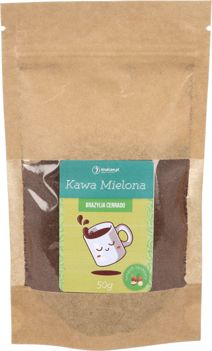 KruKam Kawa mielona Brazylia Cerrado laskowa 50g