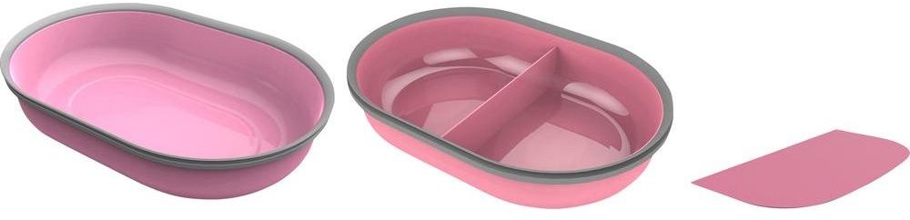 SureFeed Zestaw misek na karmę SureFeed Pet bowl Set MBSPK różowy Pet bowl Set