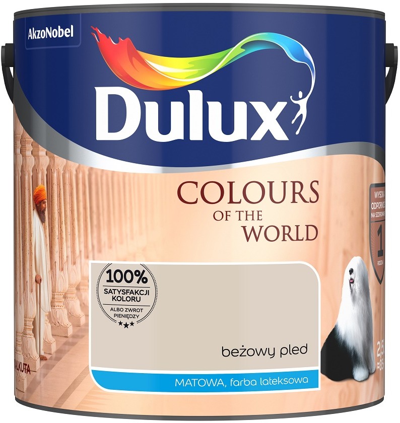 Dulux Farba Dulux Kolory Świata- beżowy pled, 2.5l