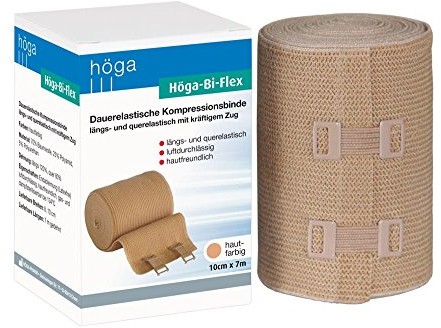 Höga rozciągniętą hoega Bi-Flex Binde, dzięki kompresji Binde wzdłużne i poprzeczne elastyczny Sport  10 cm X 7 m 5565497