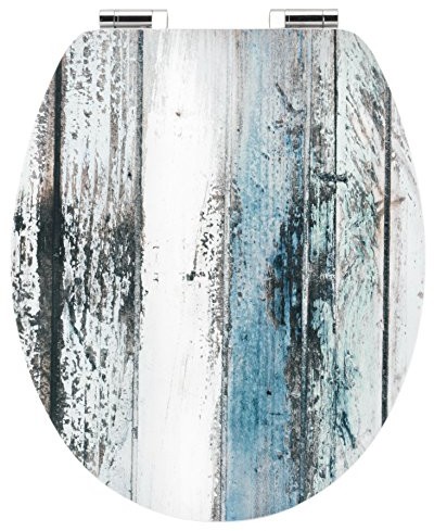 Cornat KSDSC304 Art of Acryl deska toaletowa, powierzchnia akrylowa o wysokim połysku, drewniany środek, czarna, brązowy KSDSC308