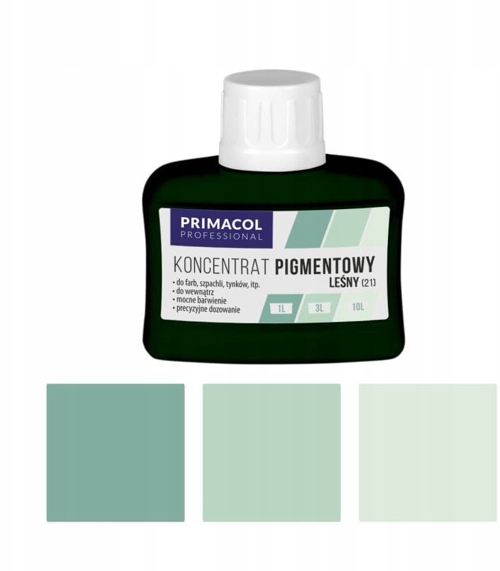 Primacol pigment do farb i tynków 80ml leśny