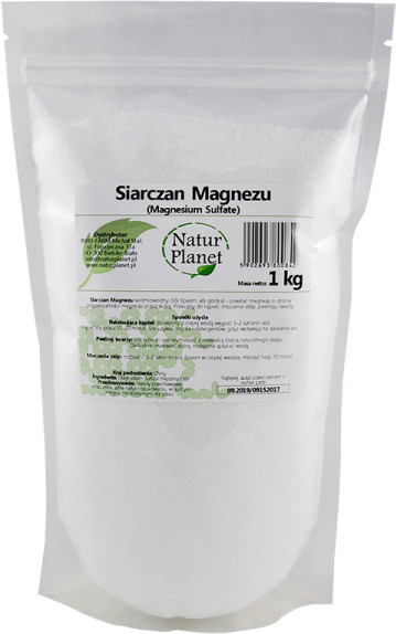 Natur Planet Siarczan magnezu sól do kąpieli 1000g