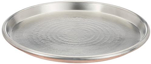 Vigor Blinky 94080  45 płaski okrągły patelnia wykonana z miedzi, krawędź wysokość 3 cm, średnica 45 cm 94080-45