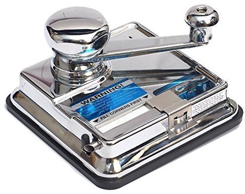 OCB 16922 mikromatic Duo  papierosy stopfmaschine, chrom, srebrny, 15 x 15 x 10 cm 16922