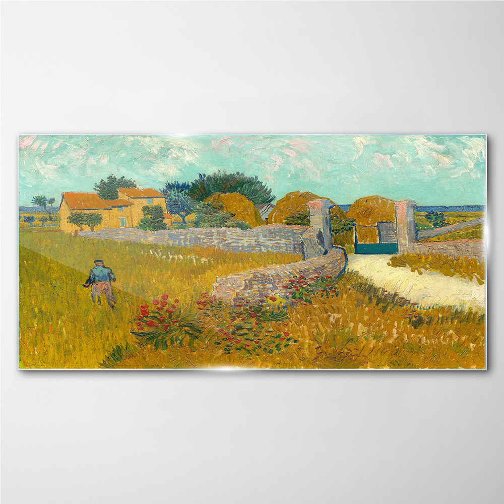 PL Coloray Obraz na Szkle Krab on jego Back Van Gogh 140x70cm