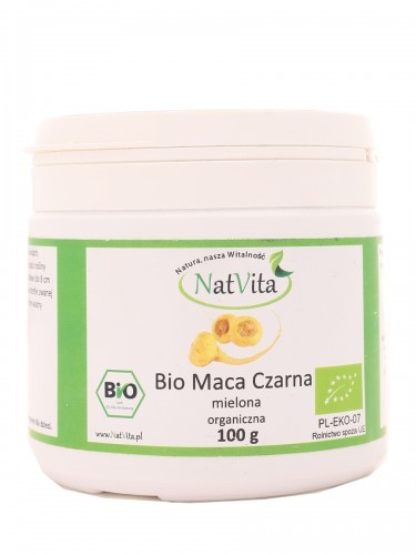 NatVita Maca czarna BIO - 100 g 04478