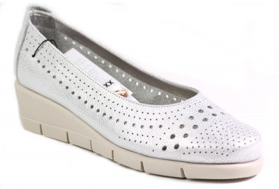 Flexx PÓŁBUTY PALOMINO B235_37 SILVER -