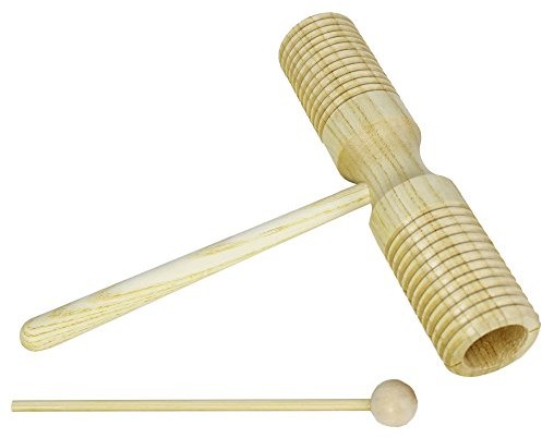 A-Star A-Star dwukolorowy drewniany blok skrobak gigiro z drewnianym ubijakiem AP4221