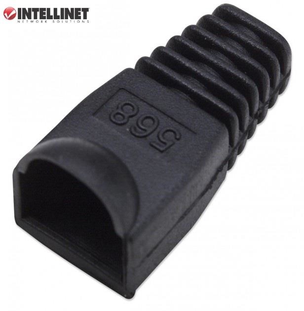 Intellinet Osłonka na RJ45 10szt. czarna 504355