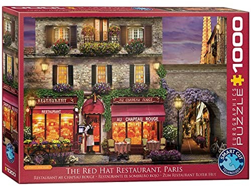 Eurographics McLean - RedHat Restaurant Paris. Puzzle 1000 Teile 6000-0963