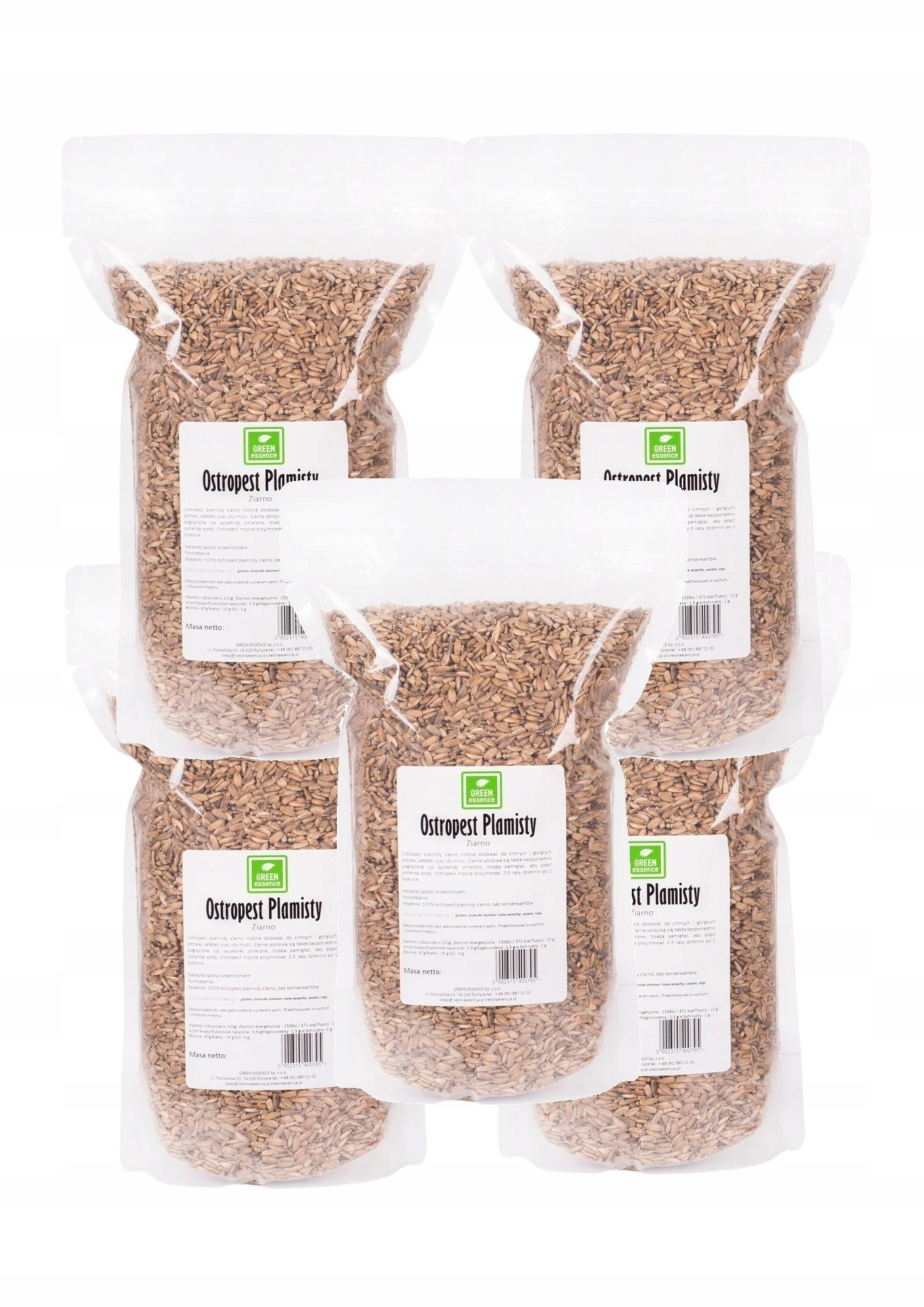 Zdrowa wątroba$63 Ostropest Plamisty 5 kg ziarno