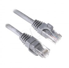 A-LAN Patchcord UTP KKU5SZA0.5 (RJ45 - RJ45 ; 0,50m; UTP; kat. 5e; kolor szary)