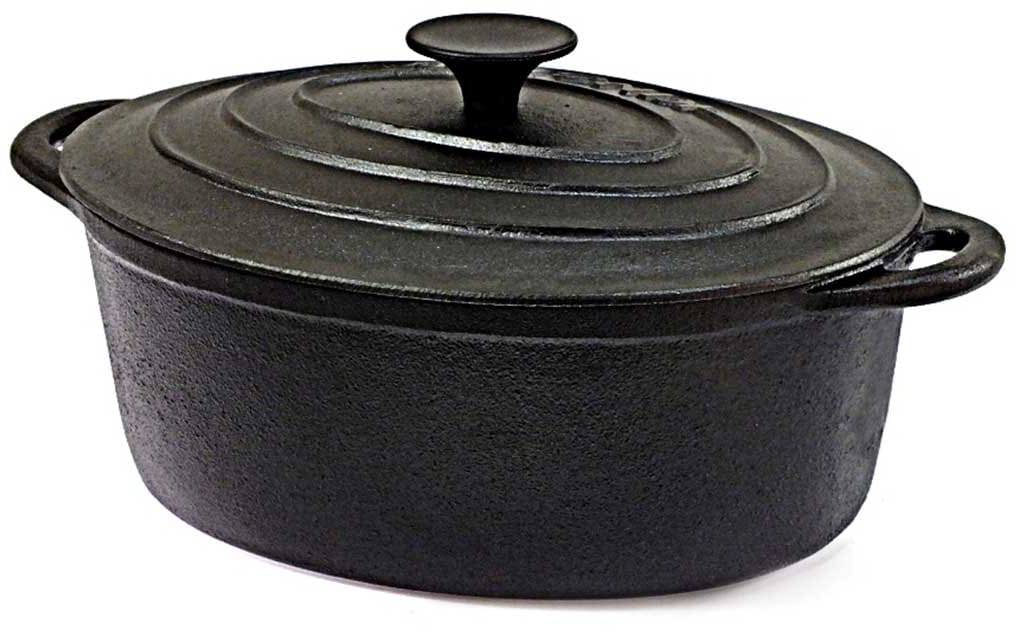 Krisberg Brytfanna żeliwna Krisberg KR 7553 4.7L garnek 29 cm ciężki na indukcję KR 7553/2553