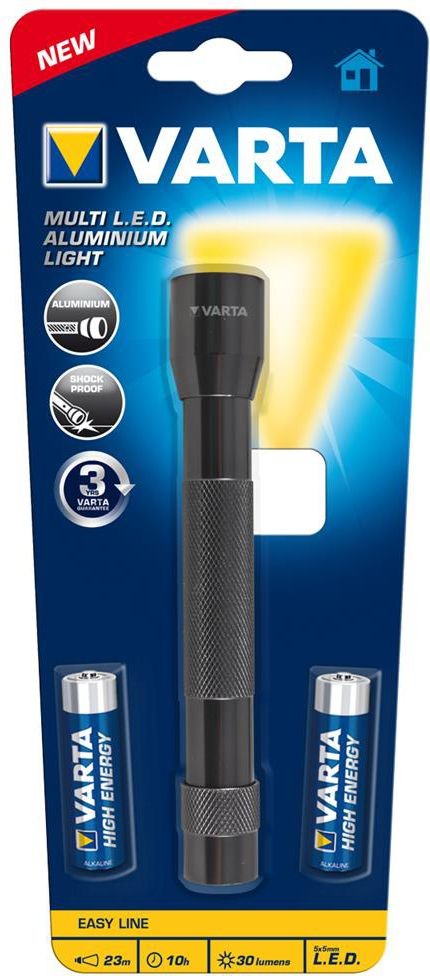 Varta LATARKA LED MULTI +2xAA) 30lm LAVA 16627