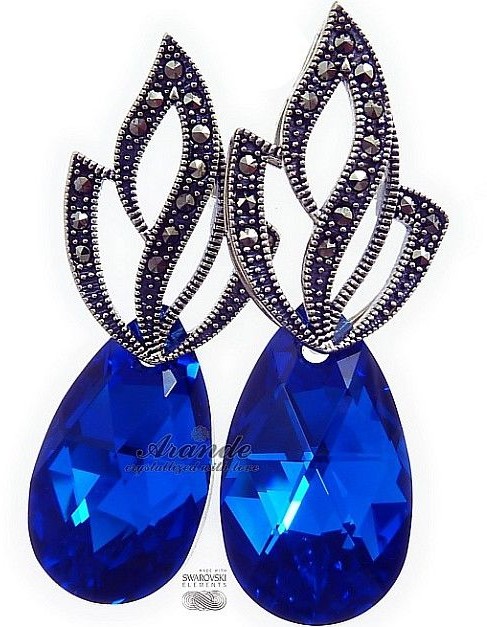 Swarovski Arande Najnowsze Kolczyki Blue Comet Admire 3239990136