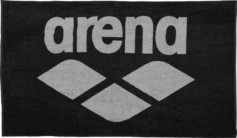 Arena Pool Soft Ręcznik, black-grey 2021 Ręczniki turystyczne 1993-550-0
