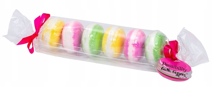 Kule do kąpieli zestaw 6 x 35g ciasto makaronikowe