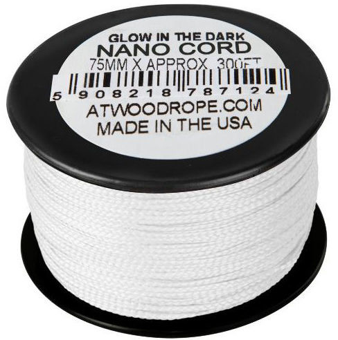 Linka Atwood Rope MFG Nano Cord Uber Glow 91 m - biały (CD-NU3-NL-20) H CD-NU3-NL-20