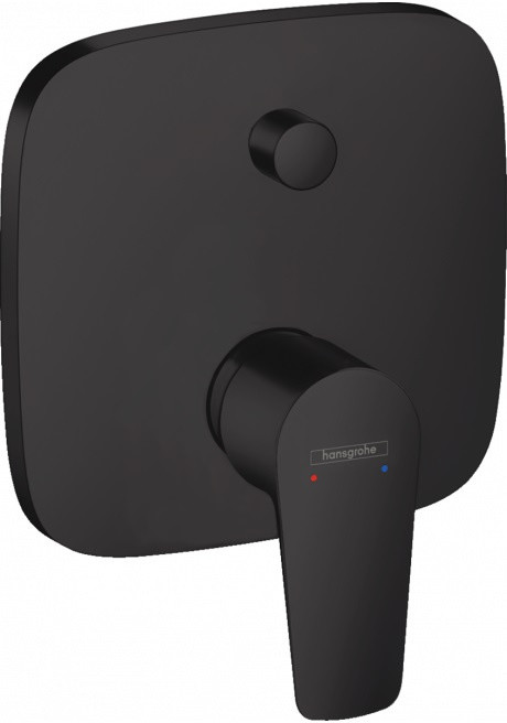Hansgrohe Talis E Bateria wannowa podtynkowa czarny mat 71474670