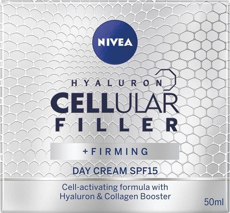Nivea Hyaluron Cellular Filler + Ujędrnienie SPF15 przeciwzmarszczkowy krem na dzień 50ml 9005800244143