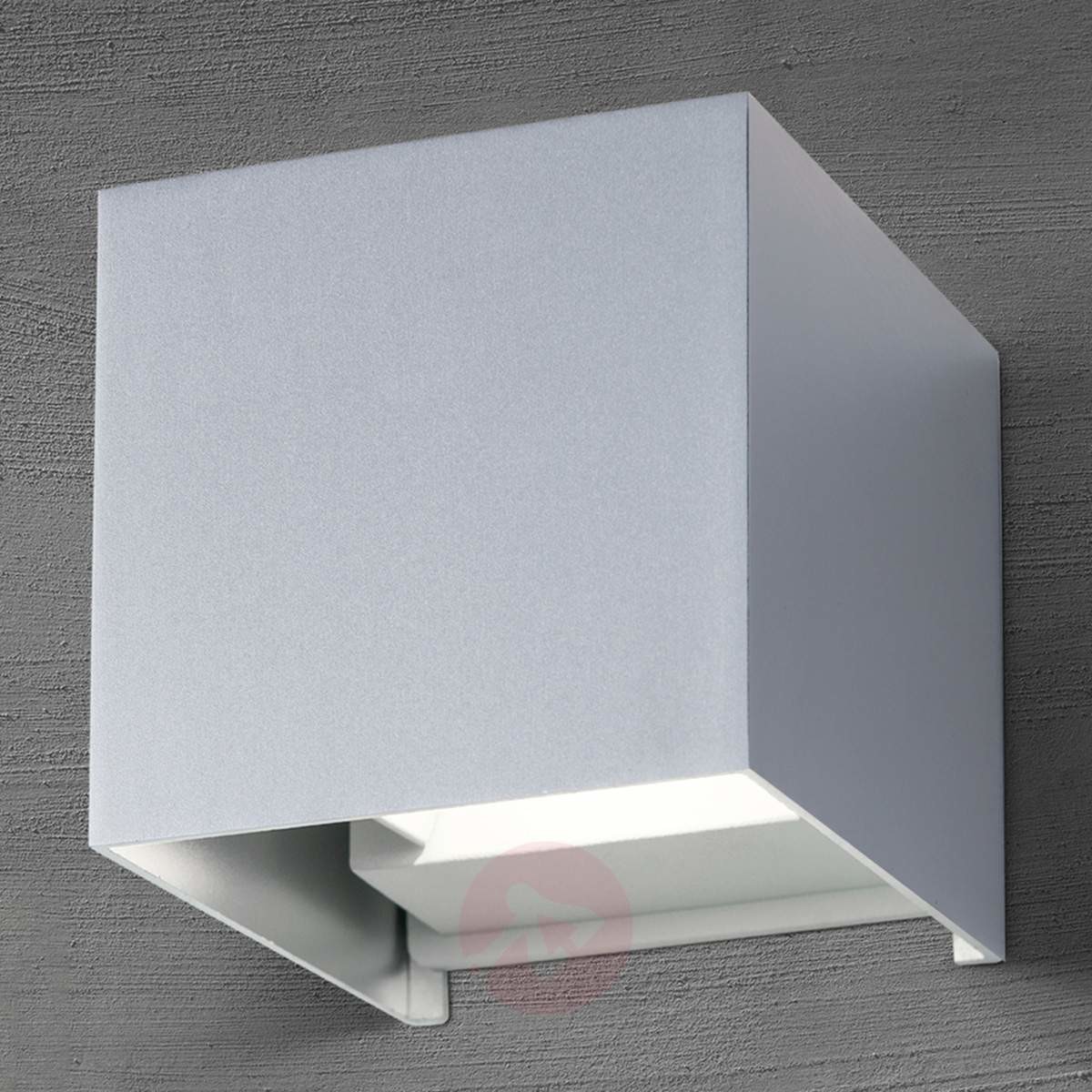 ORION Kinkiet zewnętrzny LED Cube, aluminium