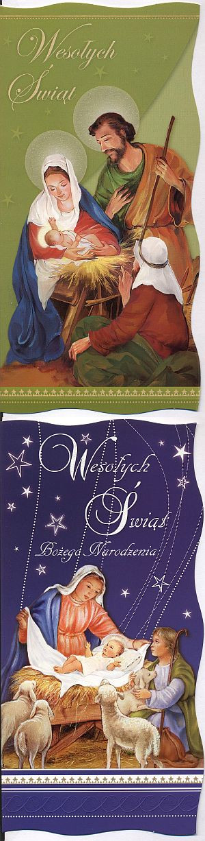 Karnet DL Boże Narodzenie PANORAMA