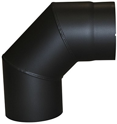Kamino-Flam Bogen 90 stopni Senotherm czarny 2 MM lub drzwi 150 MM 331836