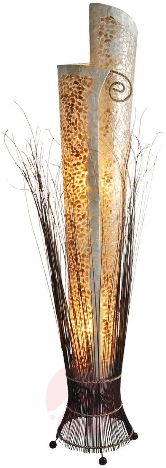 Woru Egzotyczna lampa stojąca YUNI 150 cm