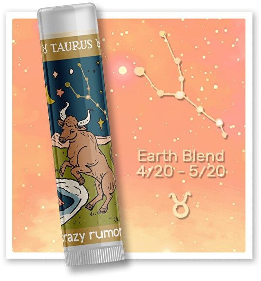 Lip Balm Crazy Rumors Zodiac Taurus 4,4 ml