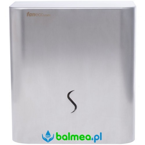 Faneco Pojemnik na papier toaletowy jumbo LUNA ze stali nierdzewnej matowej J25SNB