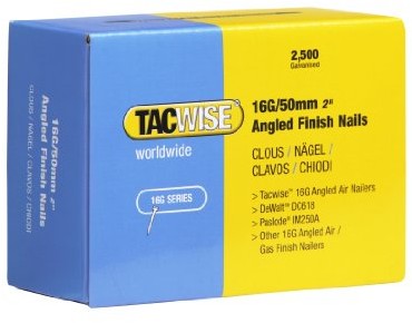Tacwise Gwoździe tacwise 0772 gwintowanymi opracowana (50 mm ,2.500 sztuki na opakowanie) 16 G TAC0772