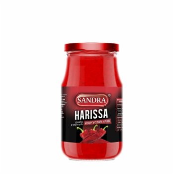 Sandra PASTA Z OSTREJ PAPRYKI CHILLI HARISSA) 185ML zakupy dla domu i biura! 49653751