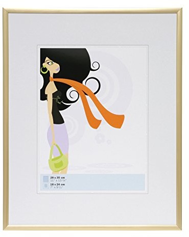 Deknudt Frames Deknudt ramki s011 a4 28.0 X 35.0 ramka na zdjęcie, żywicy, 36 x 29 x 2 cm, kolor złoty S011A4-28.0X35.0
