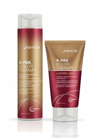 Joico K-Pak Color Therapy Shampoo & Luster Lock - zestaw 4045787641868