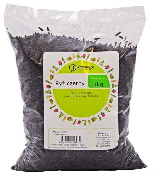 KruKam Ryż czarny 1kg