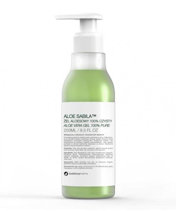 Botanicapharma Botanicapharma Aloe Sabila żel aloesowy 100% czysty 250ml